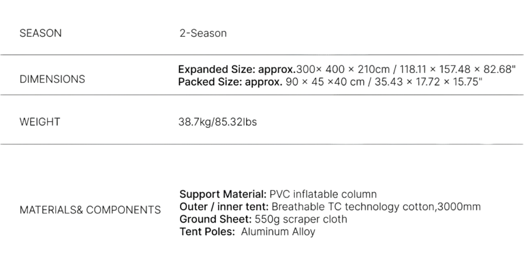 two room glamping tent your portable outdoor villa