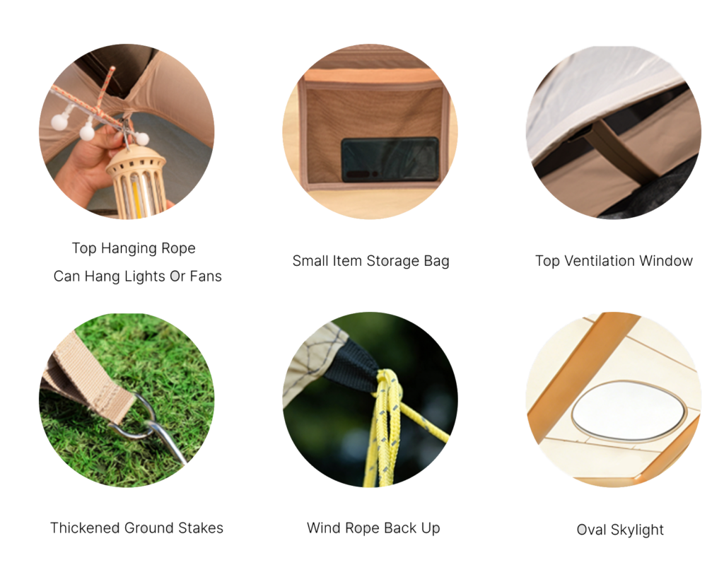 two room glamping tent your portable outdoor villa