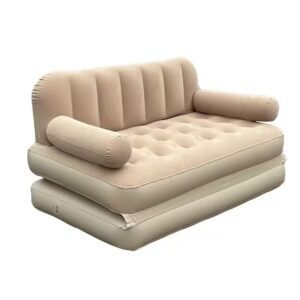 inflatable camping sofa, portable air lounge sofa for tent indoor outdoor