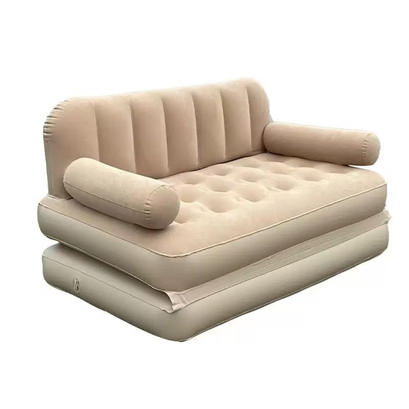 inflatable camping sofa, portable air lounge sofa for tent indoor outdoor